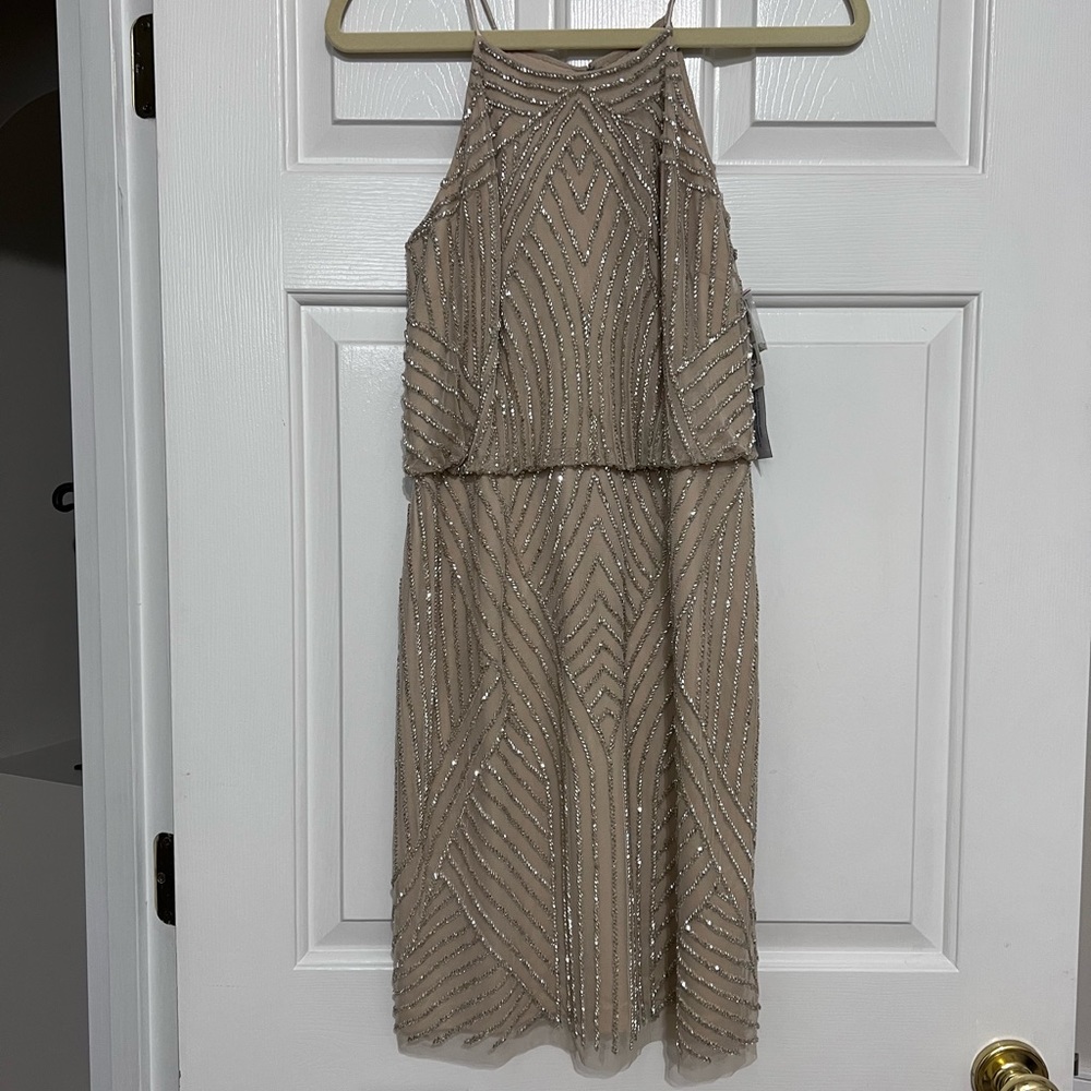 Aidan Mattox Beaded Dress